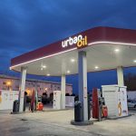 Urban Oil service station in Arcos de la Frontera