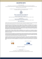 Securities Note